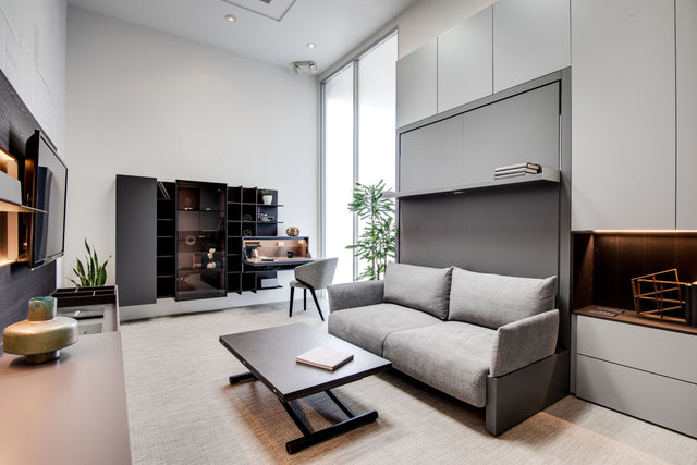 los angeles showroom sofa wall bed