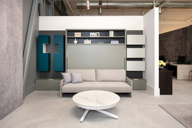 wall bed sofa at our san francisco showroom