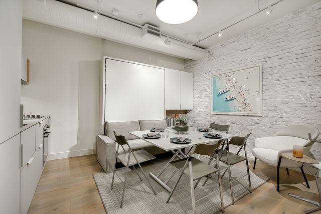 living room dining room in our nyc showroom