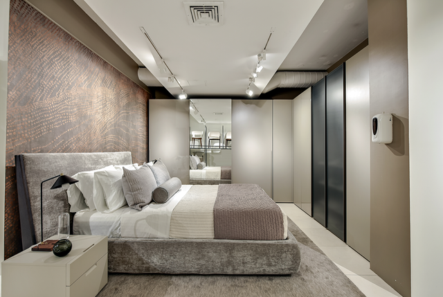 storage bed in our nyc showroom